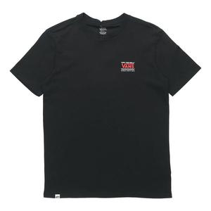 Футболка graphic t-shirt 'black white' Vans, черный