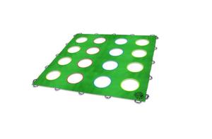 Аксон, квадратный анимационный коврик с отверстиями 2х2 м. Akson