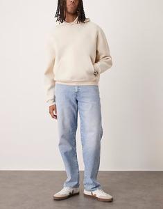 Прямые джинсы светло-голубого цвета Asos Design