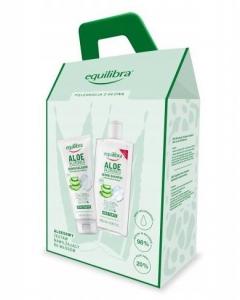 Набор для ухода за волосами Equilibra Aloe с гиалуроновой кислотой Шампунь 265 мл + Кондиционер 200 мл