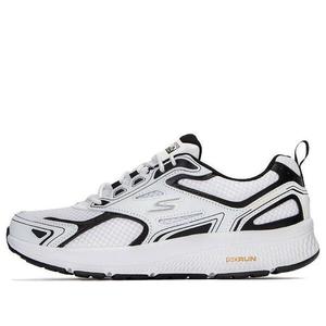 Кроссовки go run 'white black' Skechers, белый