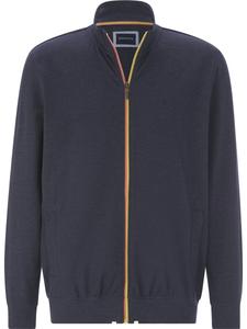 Толстовка с капюшоном на молнии BABISTA Ulvin, ночной синий