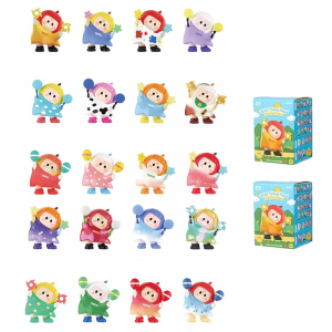 YOYO Right Sauce Cute Tilt Head Collection Mystery Boxes Single Mystery Box/Full Box 10 Pcs MINISO, 2 mystery boxes (random style)