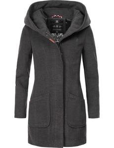 Демисезонное пальто MARIKOO Maikoo, Anthracite