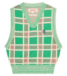 Жилет из жаккардового хлопка The Animals Observatory, зеленый