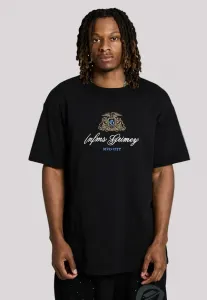 Футболка с принтом "главный наблюдатель, грязевой город" Grimey, Black