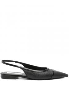 Туфли-лодочки с открытой пяткой Victoria Beckham, черный