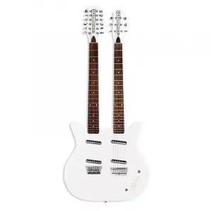 Danelectro - Электрогитара с двойной шейкой 6/12 Белый Перламутр