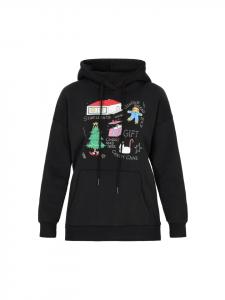 MyMo Женская толстовка черного цвета