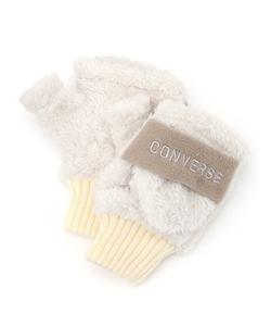 Перчатки CONVERSE/Band Fleece Boa, цвет White