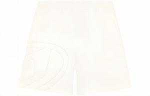 Хлопковые шорты P Crow Megoval DIESEL, белый