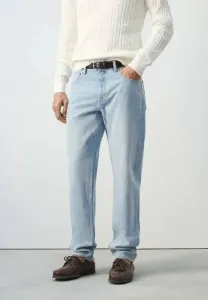 Джинсы прямого кроя Mango, Light Blue