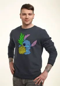 Толстовка с изображением лило стич и ананасового жука Henry Tiger, Asphalt