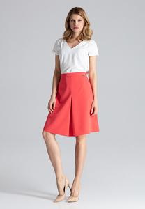 Юбка Figl A-line skirt, Coral