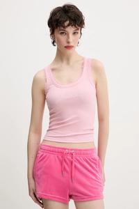 Топ Juicy hibiscus crystal Juicy Couture, розовый