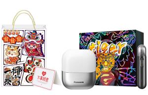 Машинка для бритья ES CM30 портативная бритва с 3 плавающими лезвиями Panasonic, белый