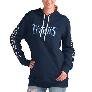 Толстовка с капюшоном Women's 4her by carl banks navy tennessee titans extra inning G-Iii