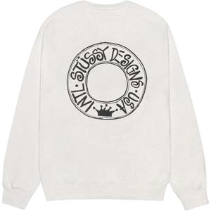 Свитшот унисекс из осенней серии 2024 года Stussy, оранжевый