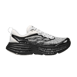 Кроссовки HOKA Bondi 8 Caged 'Stealth Tech Pack - Frost Black', белый