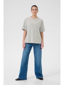 Футболка KAtomina Oversize в цвете серый меланж Kaffe