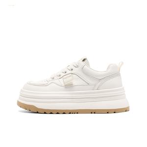 Низкие повседневные туфли женские Hotwind, Beige Purple