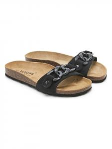 Мюли billowy, черный