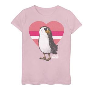 Футболка с рисунком «Звездные войны» и сердечками для девочек 7–16 лет Star Wars