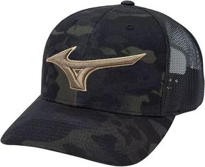 Кепка дальнобойщика Mizuno Diamond, черный