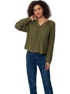 Блузка Heine, хаки