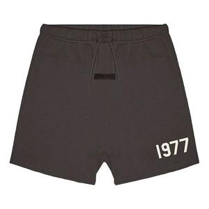 Спортивные шорты Fear of God Essentials SS22 1977 Sweatshorts 'Iron', черный