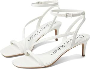 Женские босоножки на каблуке Calvin Klein Iryna, White 140