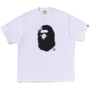Футболка с принтом логотипа A BATHING APE, белый