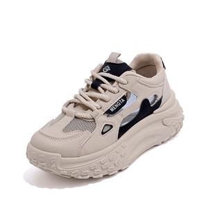 TAFN Низкие повседневные туфли женские бежево-черные