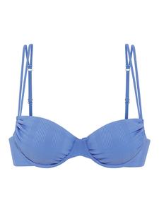Copenhagen Studios Бикини-топ на косточках синего цвета