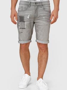 Джинсовые шорты робертс Indicode, серый