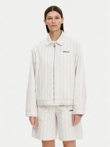 Куртка свободного кроя переходная Pinstripe Harrington JJ3476 Adidas, белый