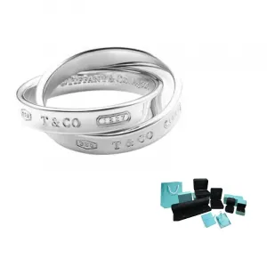 TIFFANY & CO. Серебряное кольцо 925 пробы для женщин Silver