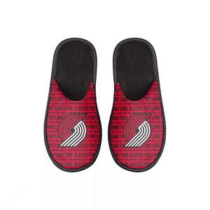 Молодежные шлепанцы FOCO Portland Trail Blazers с потертостями и надписью Unbranded