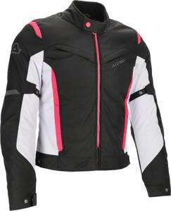 Женская текстильная мотоциклетная куртка Acerbis x-mat 2.0, Black/Pink