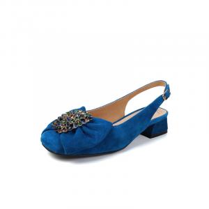 STARRO Женские повседневные туфли на каблуке 3,2 см голубые, цвет Blue