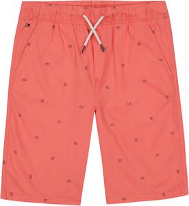 Трикотажные шорты Tommy Hilfiger для мальчиков с полосками и графическим принтом (для детей старшего возраста), Schiffli Georgia Peach