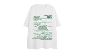 Футболка унисекс GDRX, черная с короткими рукавами