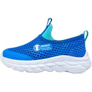 Скользостойкие амортизирующие износостойкие дышащие низкие детские повседневные кроссовки Kids' BIG WASP, синий