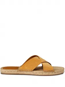 Эспадрильи с перекрестными ремешками Zegna, коричневый