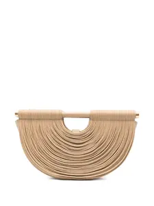 Сумка-тоут Lou со складками Cult Gaia, нейтральный