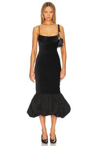 Платье миди далия Nbd, черный