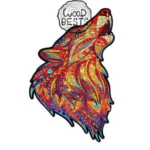 Деревянный пазл Зов волка А5 Moments