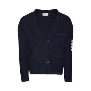 Кардиган Thom Browne Textured Stitch Cardigan Jacket 'Dark Blue'