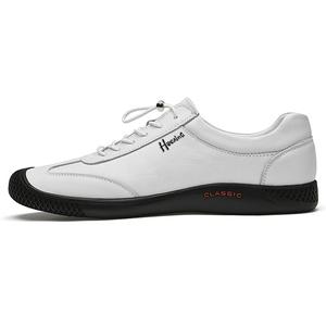 Повседневные мужские белые экстравагантные туфли