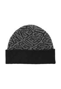 Шапка Guess LOGO- SEIDENMIX, Mehrfarbig Grau/Dark Grey
